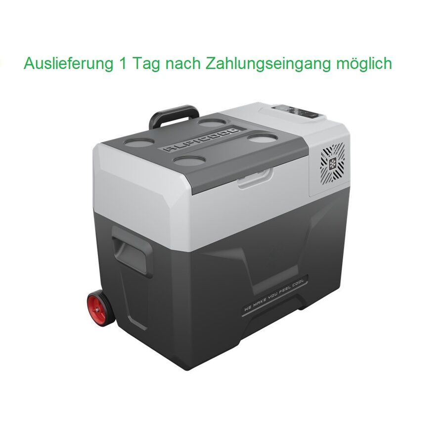 Alpicool Kompressor Kühlbox 40L mit Boot - Auto, Mes USB Camping, - Garage 12-24V/110-230V Shop